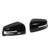 2PCS Rearview Mirror Cover Cap Strong Protection Long Durability Weather Resistance Replacement for Benz W176 W246 W204