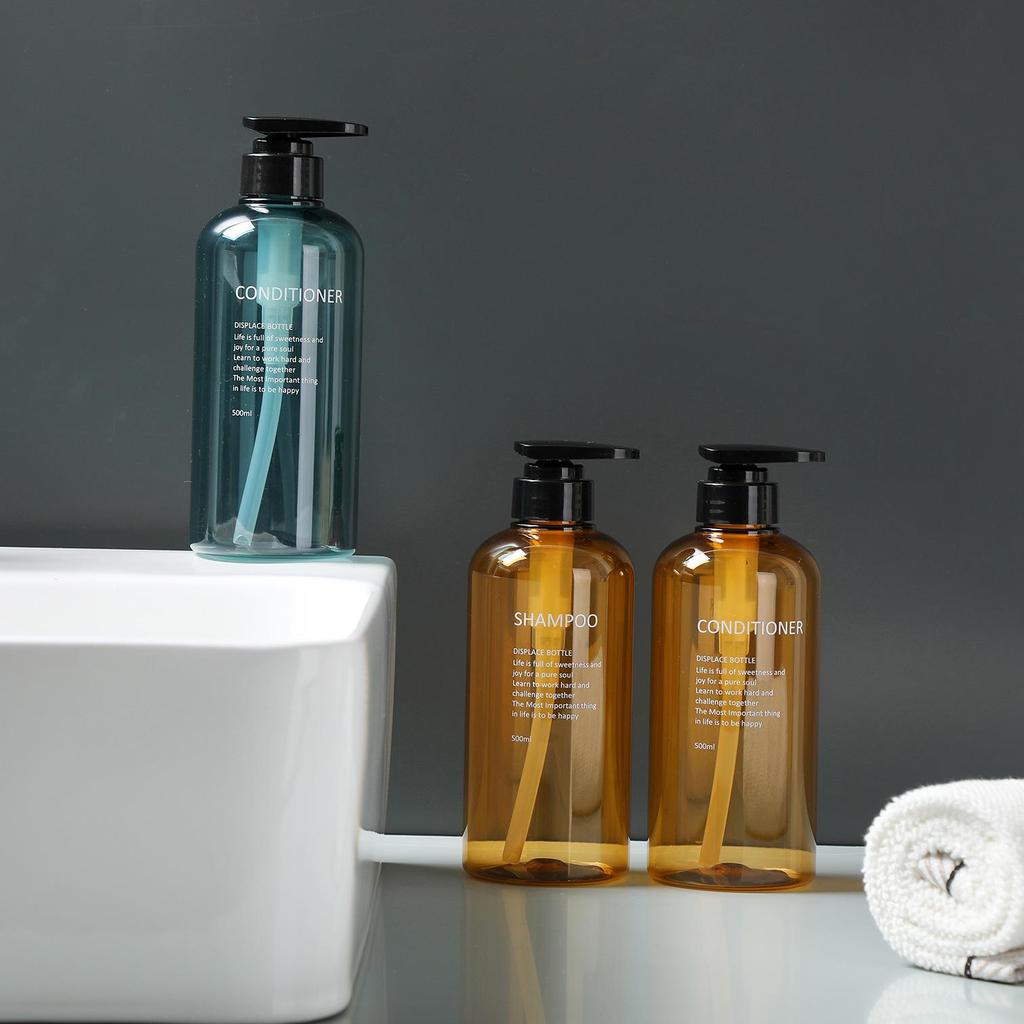 500ml/300ml Press Bottle for Lotion, Shampoo, Shower Gel, and Hand Soap