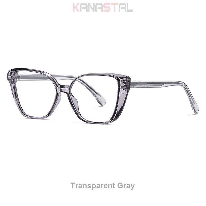 Women Blue Light Blocking Reading Glasses Prescription CR39 Optic Lenses Myopia Eyewear Computer TR90 Butterfly Eyeglasses Frame