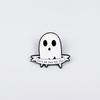 Little Ghost Brooch - Halloween Cartoon Series Badge for Children's Backpack Decoration