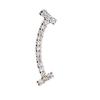 Pack of 10 Pin Elegant Smile Lapel Pin Fashion Smile Brooches Fixed Clothes Pin