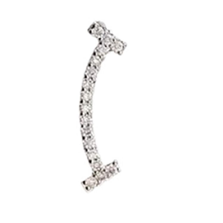 Pack of 10 Pin Elegant Smile Lapel Pin Fashion Smile Brooches Fixed Clothes Pin