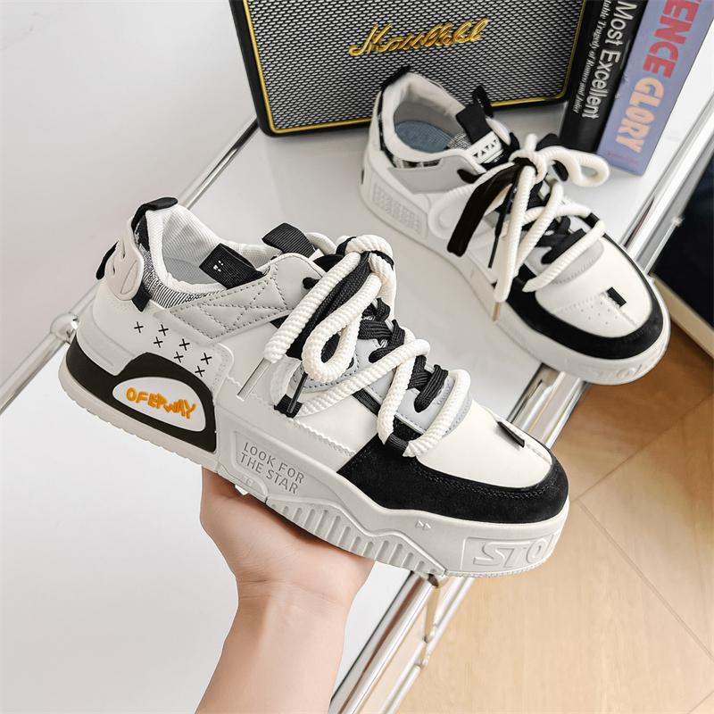 

Internet Celebrity Men s Shoe Summer Versatile Casual Niche Design Breadboard Shoe Sole Height Increasing White Trendy Shoes 44