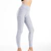 Women's Butt Lift Leggings High Waisted Tummy Control Workout Yoga Pants with Pockets Textured Scrunch Booty Lifting Tights