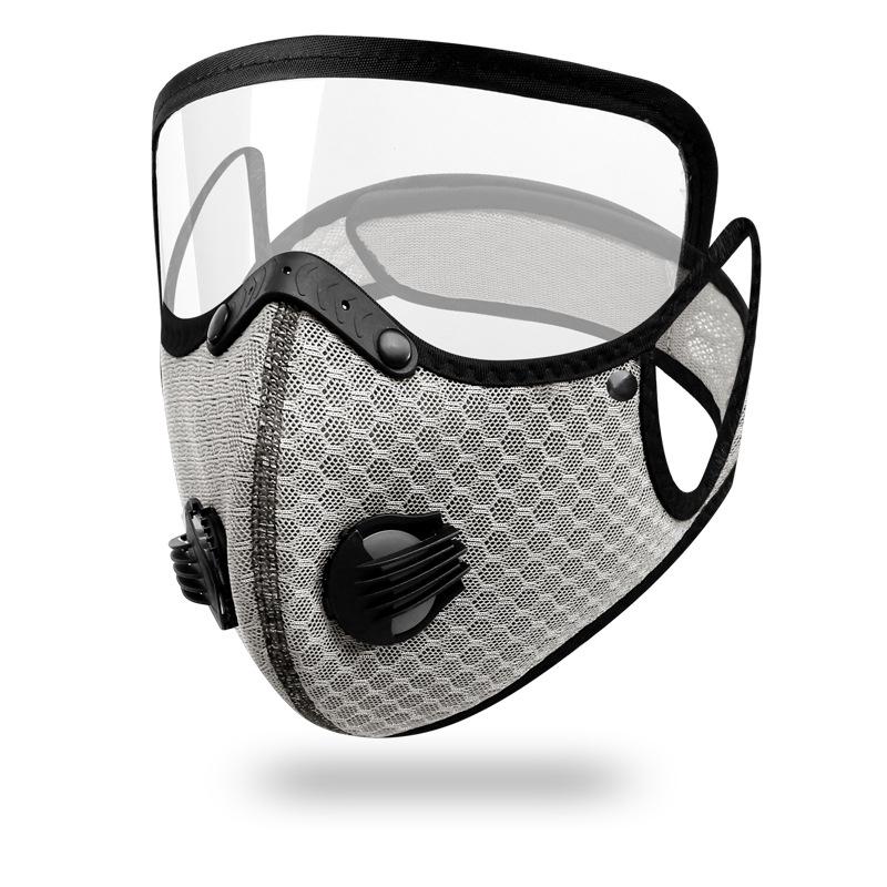 Grensoverschrijdend Fietsbeschermingsmasker met Afneembare Lens – Stofdicht en Warm Sportfiltermasker