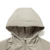 Li Ning Fitness Series Winddichte Wasserabweisende Dreidimensionale Kapuzen-Logo Baumwolljacke Herrenjacke AJMV157-5
