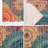 2D flat Photography Backdrop Background cloth Colorful Circular Design 100% Polyester Anniversary for Bedroom decorations
