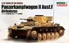 PLATZ/MONO Dragon 1/35 Scale Tanks of the World 2 German Army Panzer II Ausf. F Afrika Korps Plastic Model Kit MD002