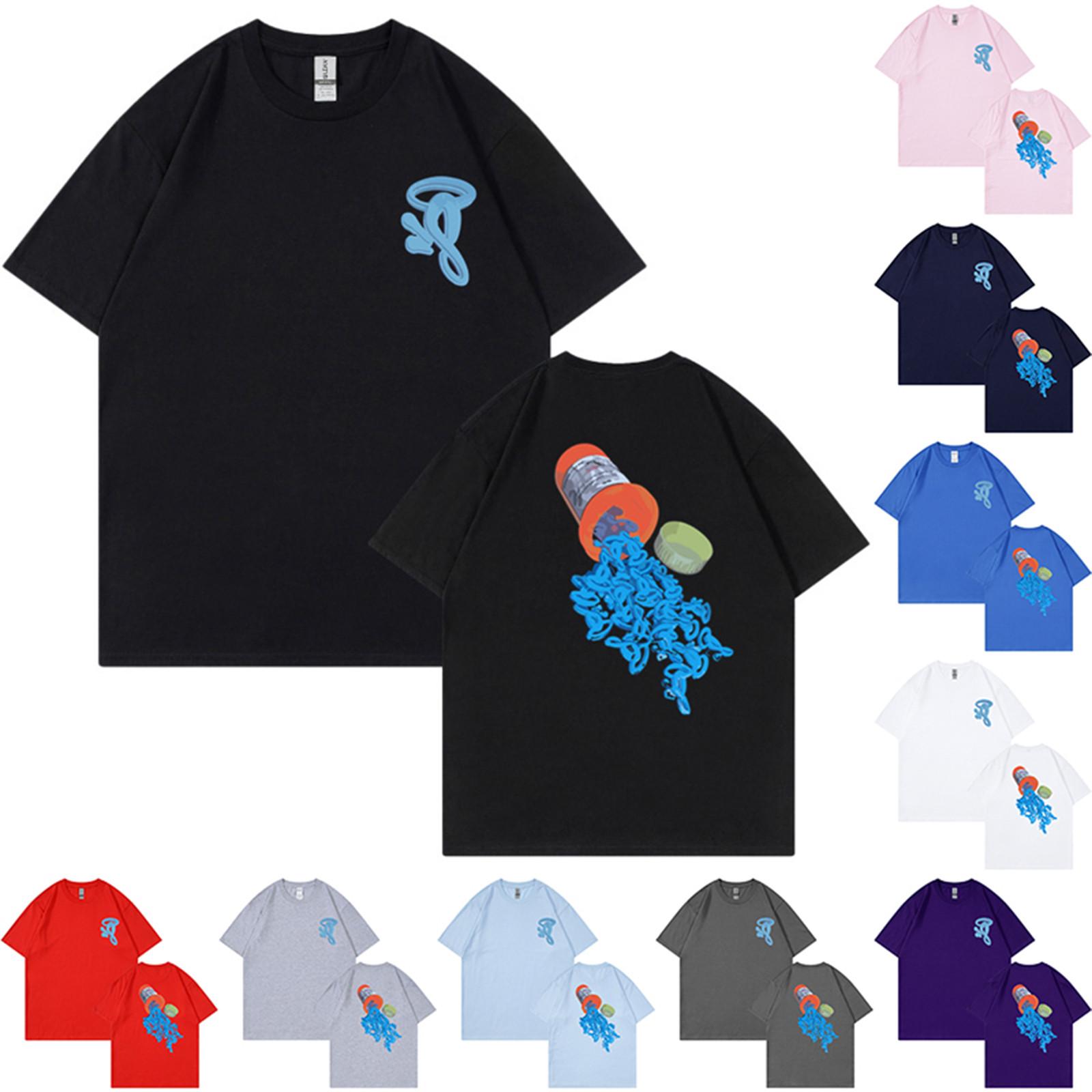 

Футболка унисекс, повседневный свободный топ, удобная футболка с круглым вырезом