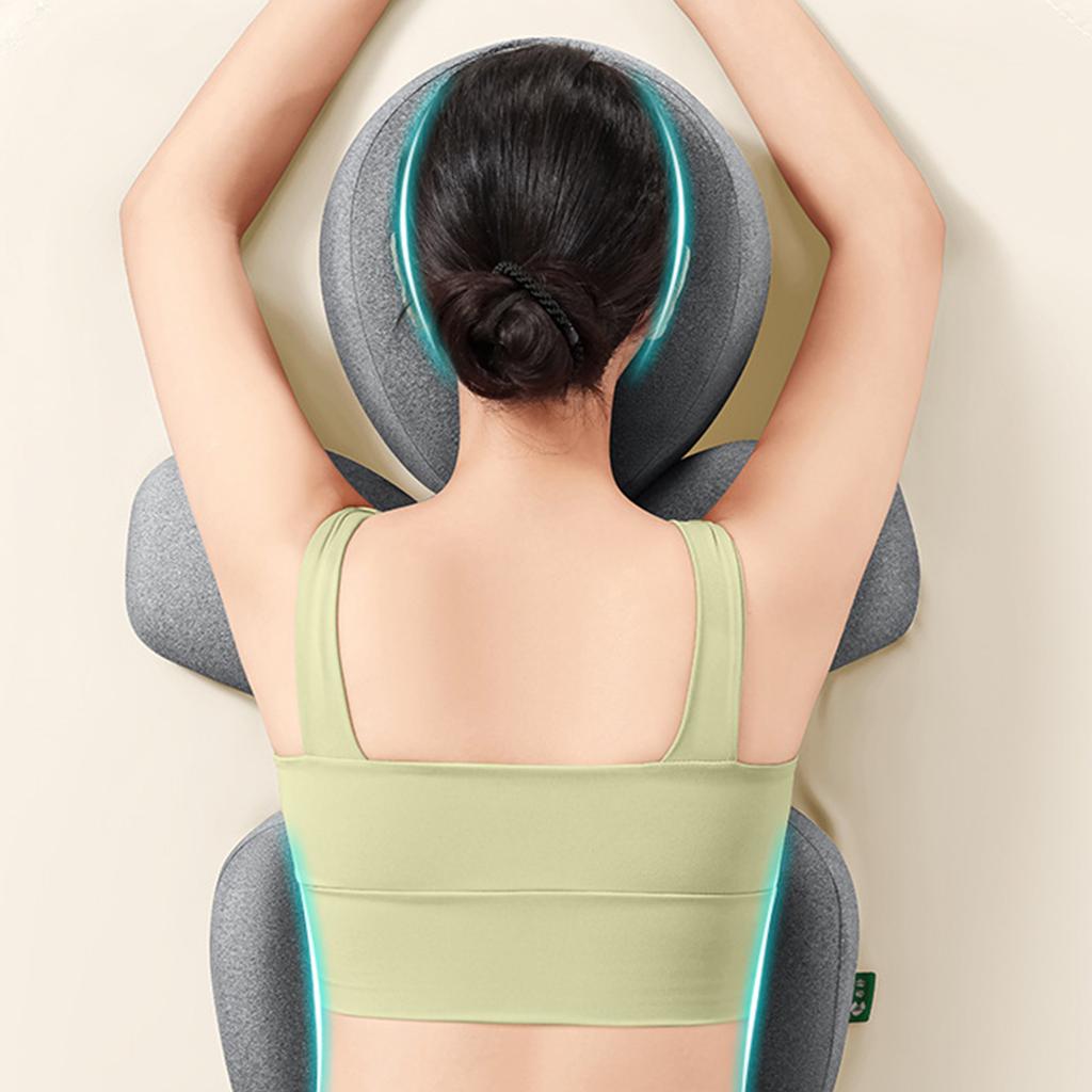 Ergonomisk Ansiktspute i Memoryskum for Massasjebenker med Pustende Trekk i Polybomull og Avtakbar Design