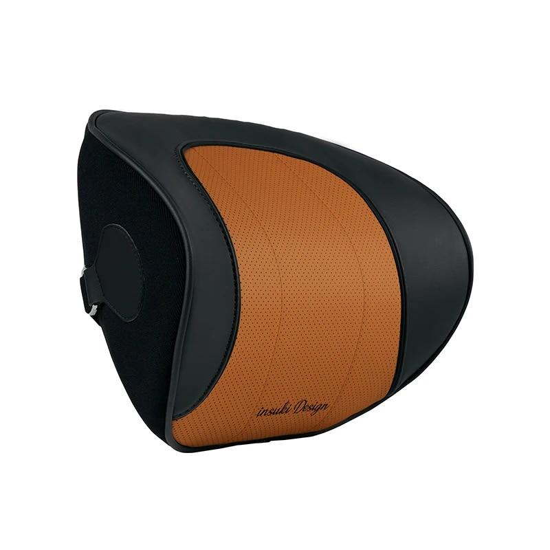 NAPPA Leather Car Neck Pillow Silver Ion Antibacterial Memory Foam Headrest Support For Travelling Home Car Interior