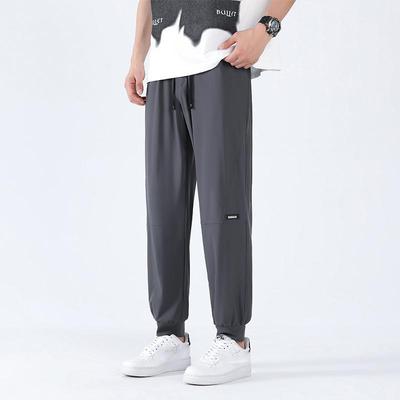 Hochelastische Jogginghose Übergröße Gym Jogger Laufen Schnelltrocknende Sporthose Herrenbekleidung