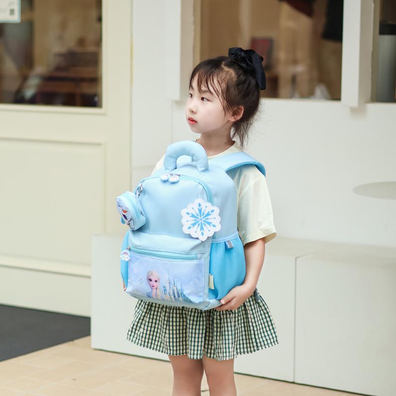 Cartoon Anime Boys And Girls Backpack Kindergarten Elementary School Bag Children'S Backpack