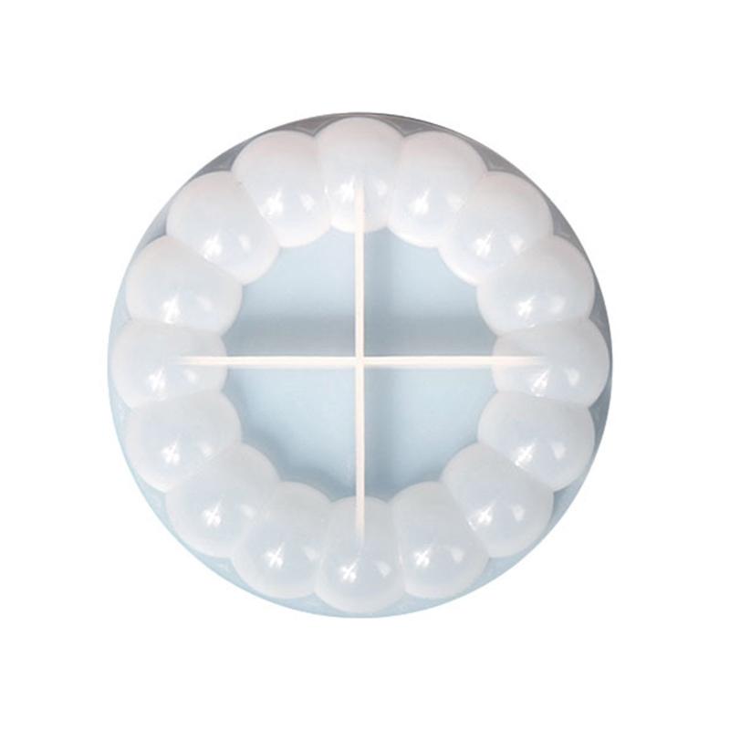 Spill Proof Coaster Silicone Coaster Mold Crystal Bubble Epoxy Resin Mold Cute Home Office Table Desk Decor Handmade L