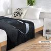 White Whale - Orca Throw Blanket Multi-Purpose Picnic Blanket Dorm Room Essentials Custom Blanket