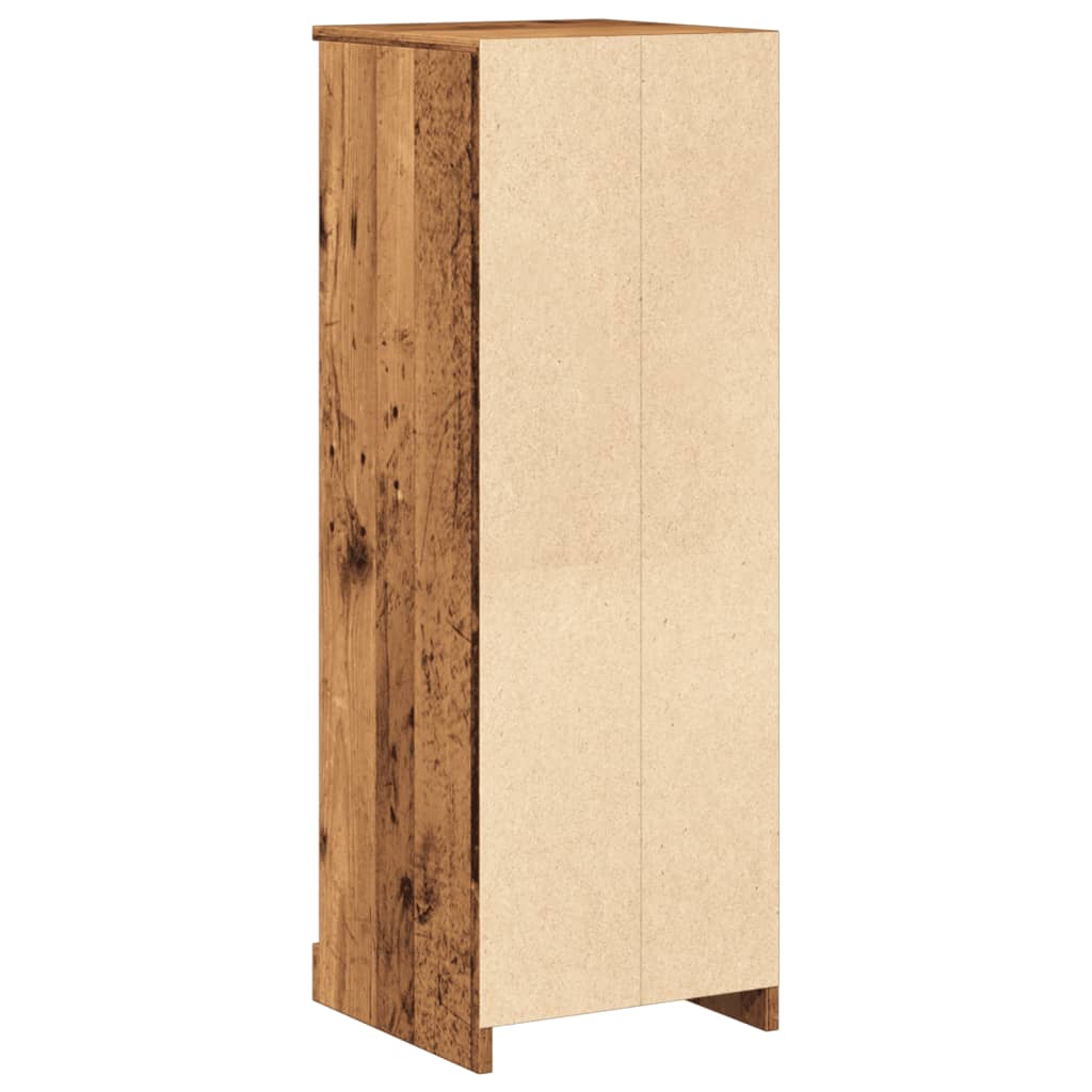 Vidaxl Szafka, Stare Drewno, 36X35,5X103,5 Cm, Materiał Drewnopochodny