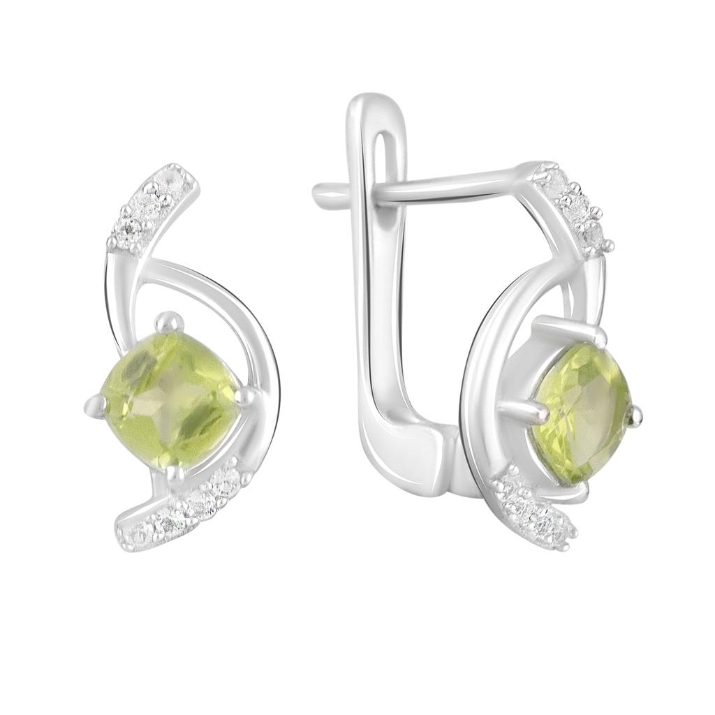 Серебряные серьги с 1.298ct (2121497)