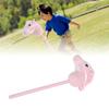Hobby Horse Stick Toy 70cm Plush and PVC Cartoon Simulated Plush Handcrafted Hobby Horse