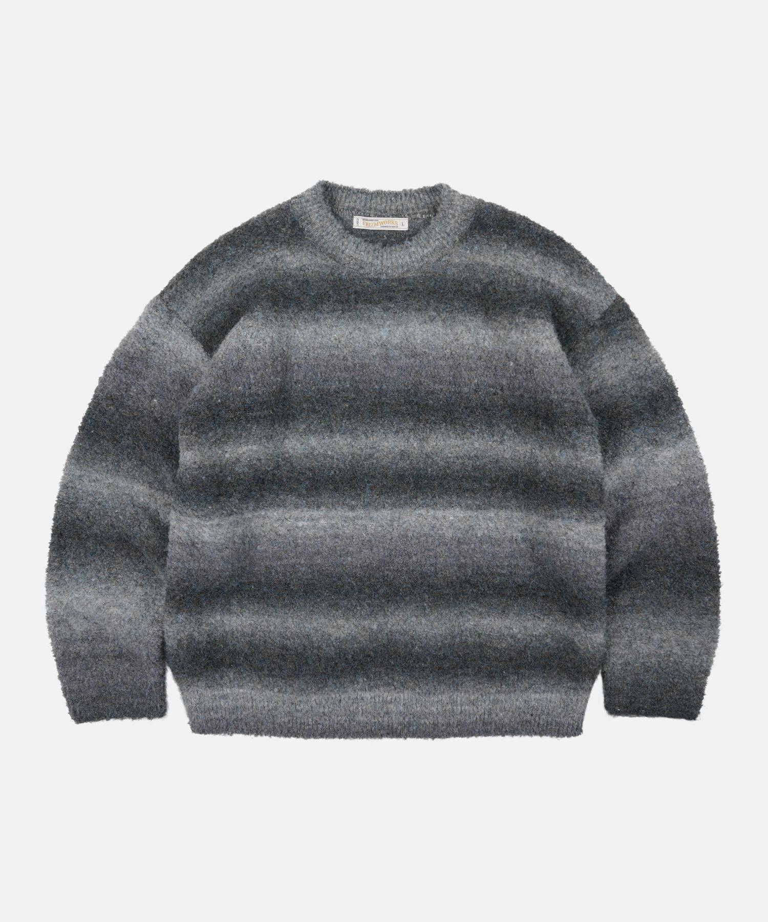 FRIZMWORKS Градиентная буклированная вязаная вещь _ Серый Grey/Xl gray