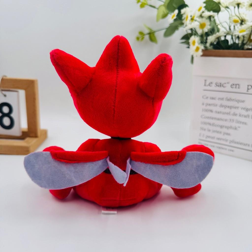 Peluche Pokemon Scizor 21cm Peluche Corto Oggetto da Collezione Per Bambini
