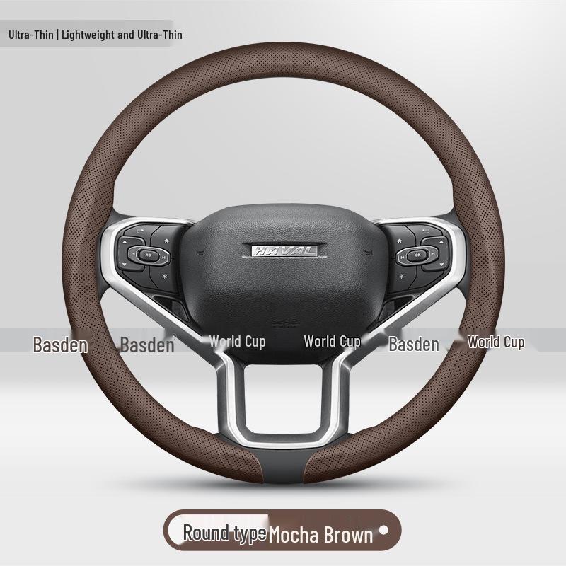 Ultra-Thin Grip Steering Wheel Cover for Haval M6, H6L, Big Dog, Menglong, H9, Chitu, H5
