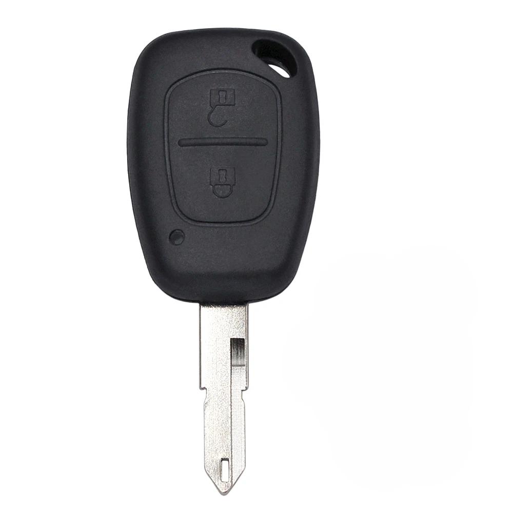 YOUBBA Remote Car Key 1 /2B for Renault Clio II Master Twingo Kangoo ID46/PCF7946 Transponder Chip 434Mhz NE73 VAC102 Blade Key NE72 Blade
