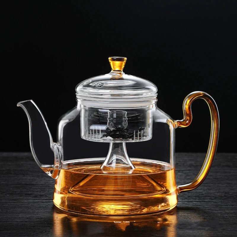 Tekanna Vattenflaska Svanhalsvattenkokare French Press Glas Med lock Termosflaska Hushållsapparat Köksredskap Elektrisk Gryta