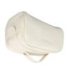 Cosmetic Bag Multifunctional Portable High Capacity Large Opening Travel Makeup Bag for Women Beige Free Size