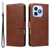 Wallet Case for X8d - Leather/PU, Brown, With Lanyard