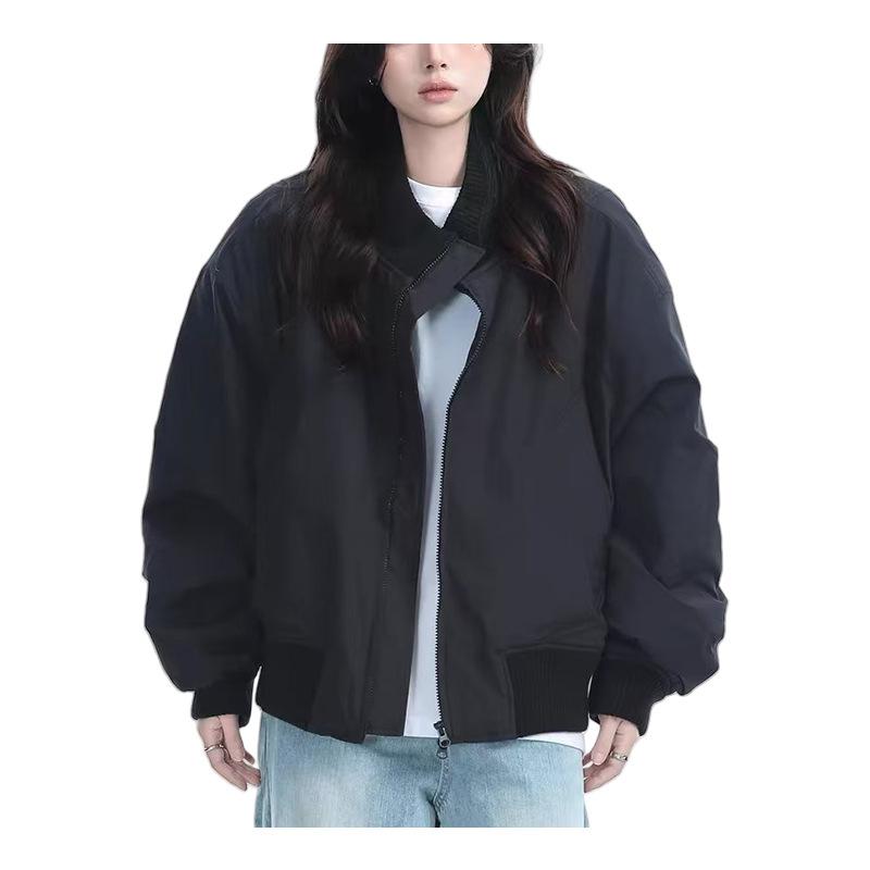 

Style cotton-padded jacket new winter fashion down cotton-padded jacket fur collar thickened cotton-padded jacket M