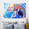 Tenma Saki Animation Game PProject SSekai Tapestry Room Decor Wall Cloth Party Hanging Background Room Decor Baby Room