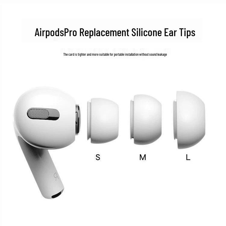 AirPods Pro 2 Ear Tips & Cases: Comfortable Silicone Replacement for 3rd & 5th Gen Apple Earphones
