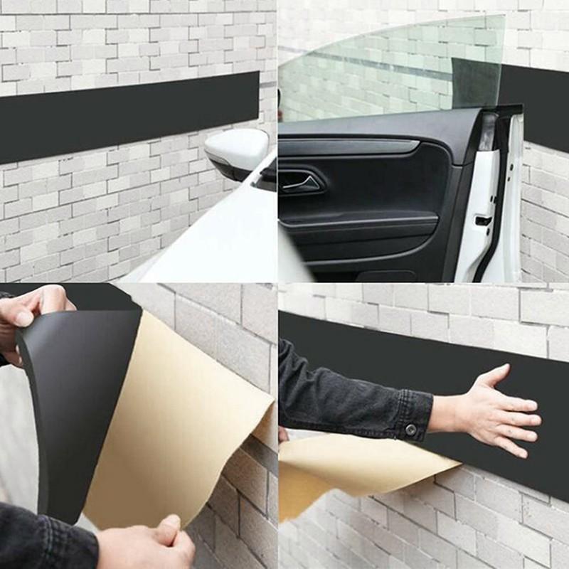 Hot Car door protector Wall Strip 200x20cm Scratch resistant Rubber Foam