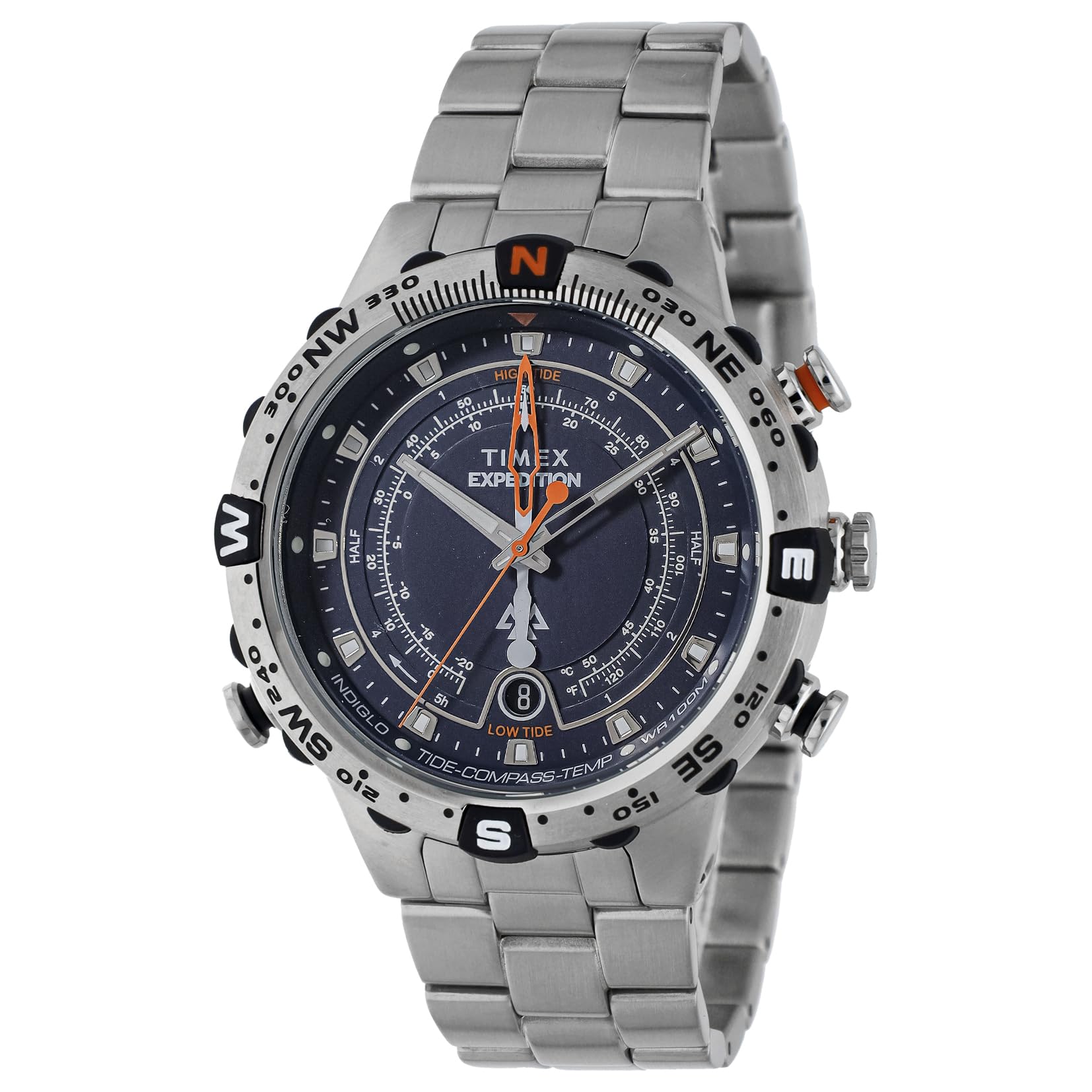 

Часы Expedition North TW2Y12900 Кварцевые Водонепроницаемые до 100 м Минеральное стекло Циферблат темно-синий Нержавеющая сталь [TIMEX] Мужские [Товар] тёмно-синий