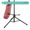 uxcell Double Guitar Stand for Electric Acoustic and Adjustable Tripod Guitar Stand 2 Guitar, Guitar, Bass, Self-Locking (Holds Guitars)