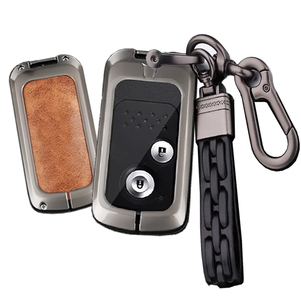 ONTTO honda exclusive remote control card key case key cover 2 buttons коричневый