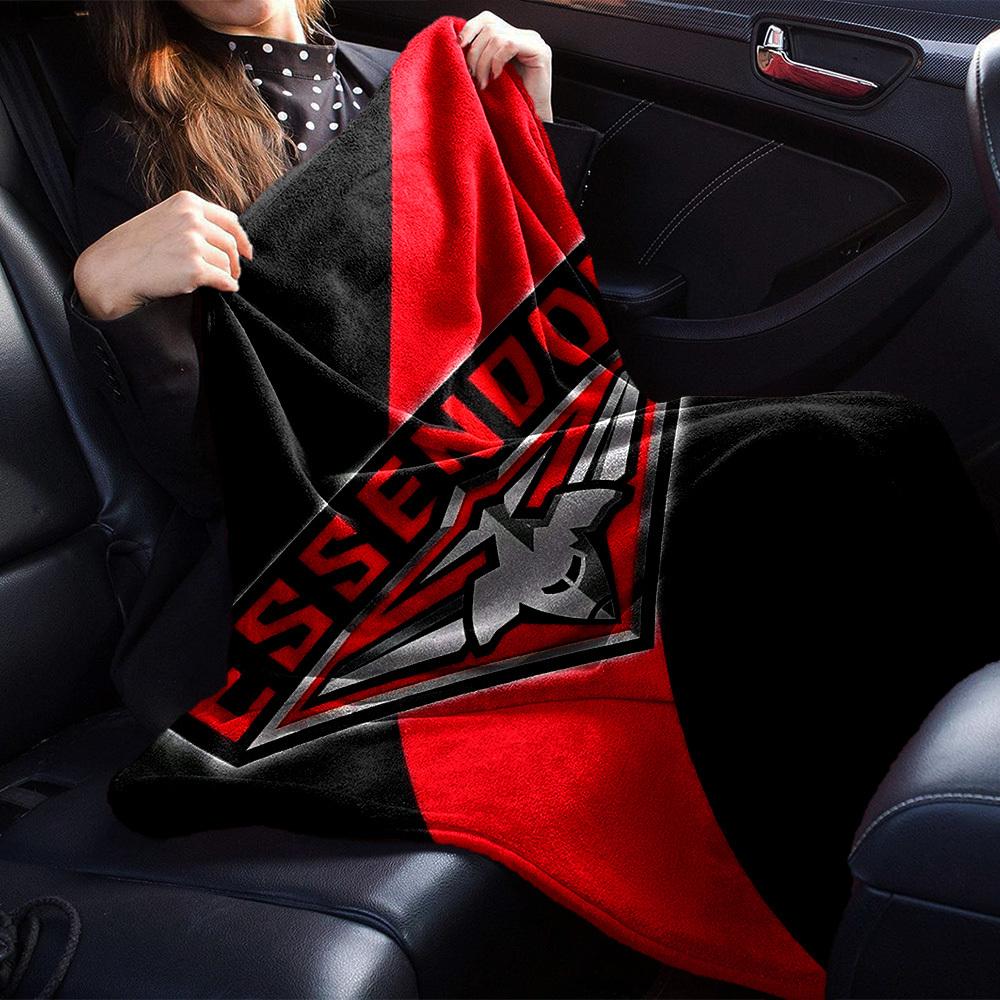 1pc Essendon Throw Blanket Soft Flannel, Cozy All Season Polyester Perfect for Home, Office
