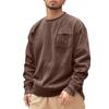 Men's  Trend  Loose  Round Neck  Hoodie  Long Sleeves  Leisure