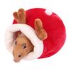 Hamster Cave Bed Cute Animal Design Pets Mini House Cozy Winter Sleeping Nest Warm