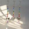 Exquisite Butterfly Prism Pendant Unique Window Hanging Suncatchers Crystal Wind Chime  Balcony
