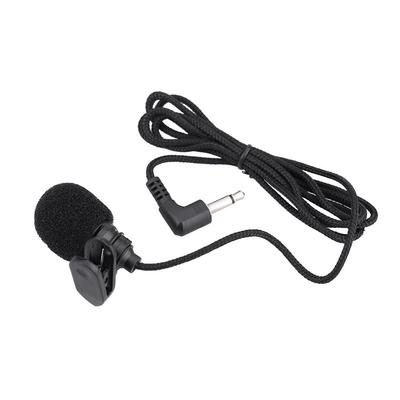 Mini Portable Clip-on Lapel Lavalier Hands-free 3.5mm Jack Condenser Microphone Mic for Computer PC