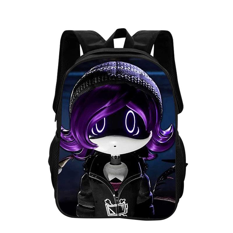 Murder Drones Backpack Durable Fashionable Cartoon Zipper Large Capacity Backpack Best Birthday Gift for Boy and Girl
