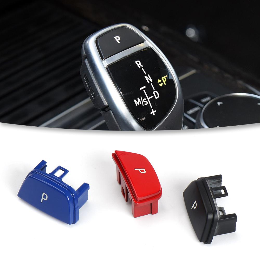 For BMW 1 3 5 6 7 Series X3 X4 X5 X6 F15 F16 F25 F26 F30 F31 F10 F11 F02 G12 G30 G08 Car Gear Shifter Knob P Parking Button Fit