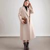 Women's Double-Sided Wool Blend Belted Overcoat for Autumn/Winter 2024