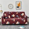 Vintage Blumen Sofaüberwurf Elastischer Schutz Anti-Verschmutzung Dehnbar Wohnzimmermöbel Überwurf