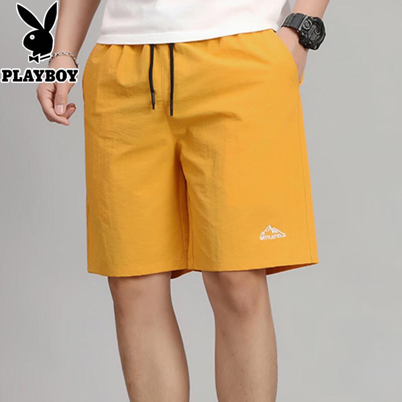 Playboy Men s Breathable Cotton Cargo Shorts XL