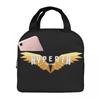 Hyperia Thorpe Park Logo Insulated Lunch Bag for Kids School Cooler Thermal Food Box Tote Portable Lunch Boxes Container