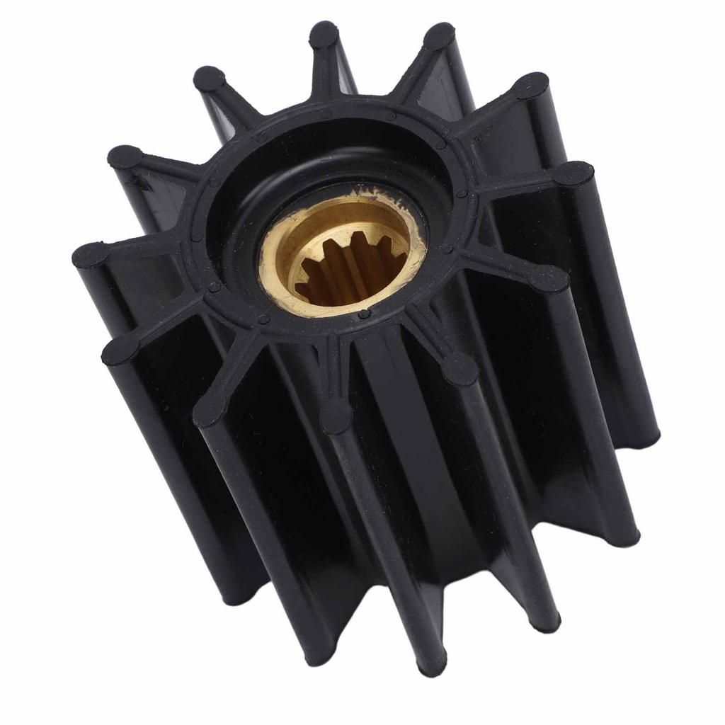 Sea Water Pump Impeller 12 Blades 27000K 11 Teeth Rubber Flexible Impeller Replacement for Sherwood Pump P2701‑01