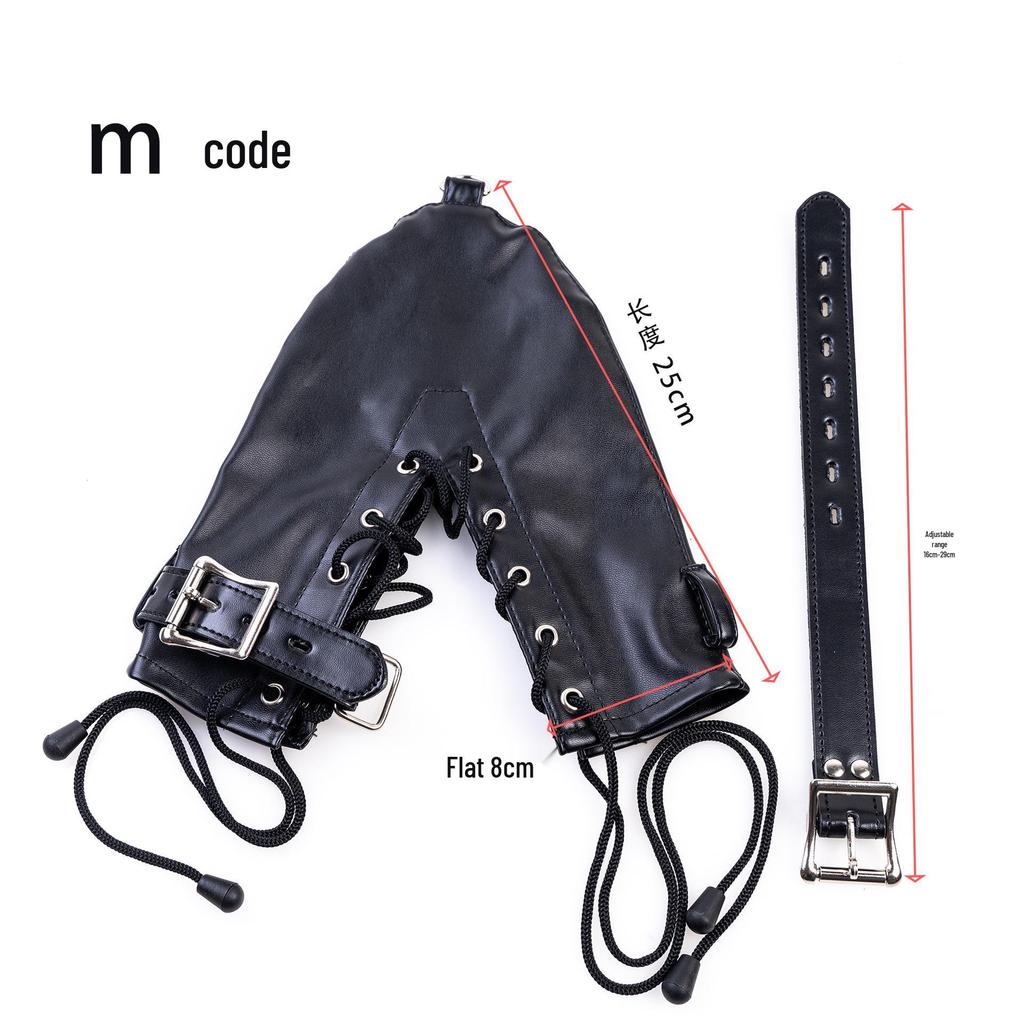 Bestselling Erotic Leather Bondage Restraint for Couples - K9 Handcuffs and Training Prop