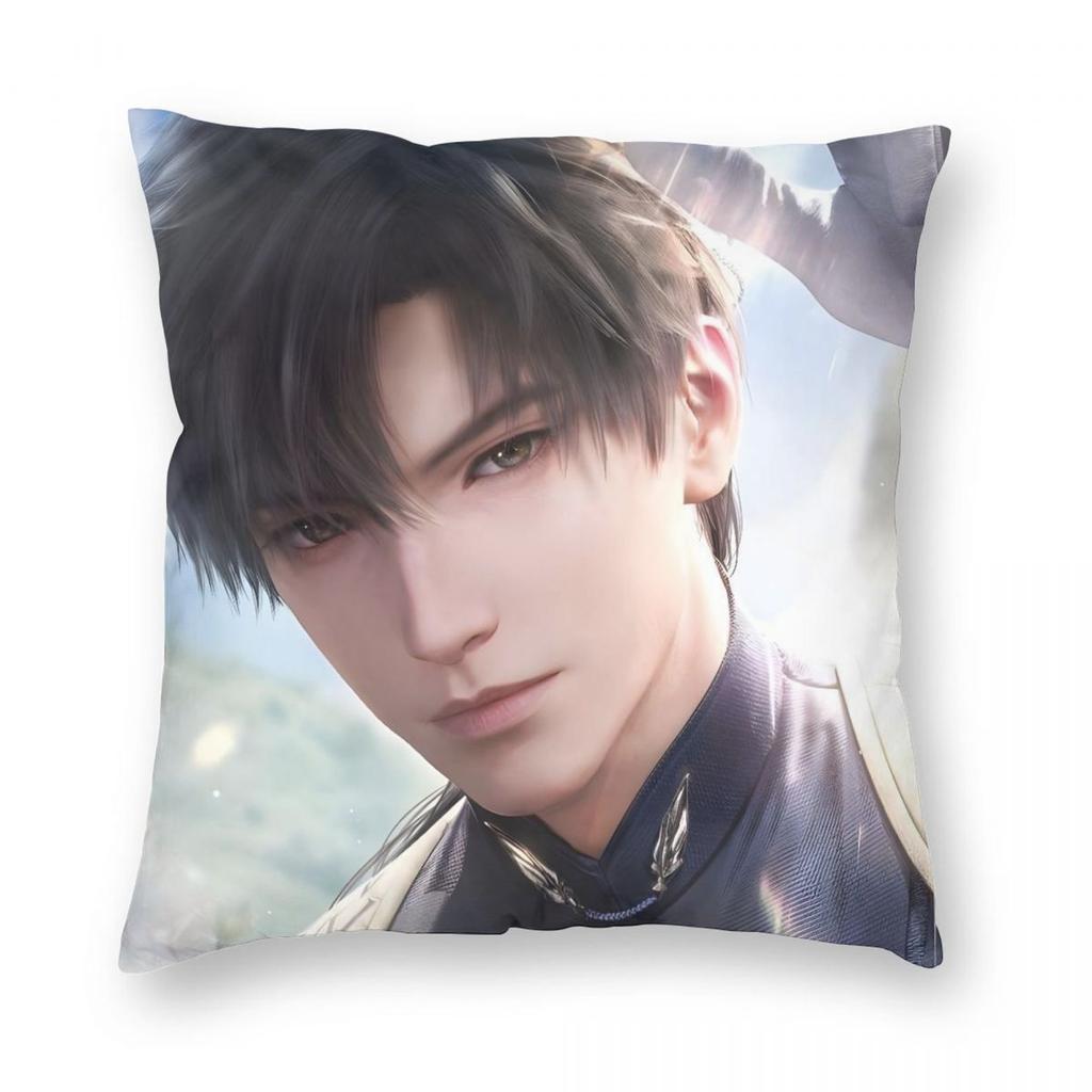 Love And Deepspace Zayne Pillowcase Double-sided Printing Polyester Cushion Cover Decor Throw Pillow Case Cover Home Zipper